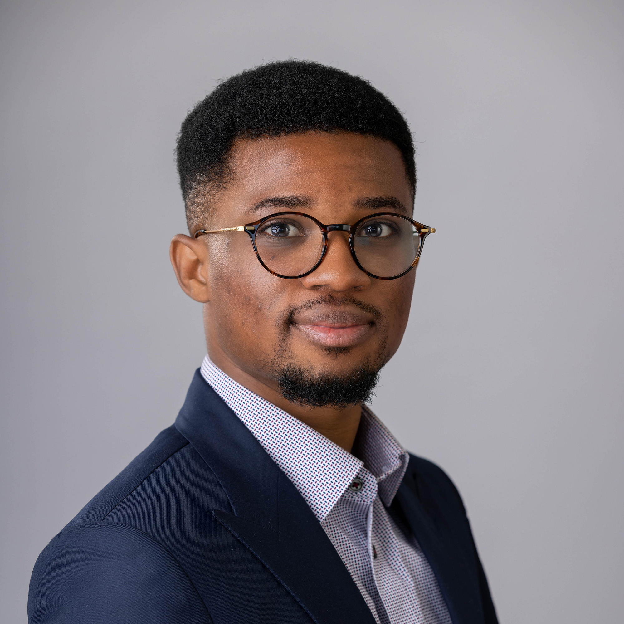 Portrait photo of Adedeji Adegoke, Clinical Research Associate at Amwell®